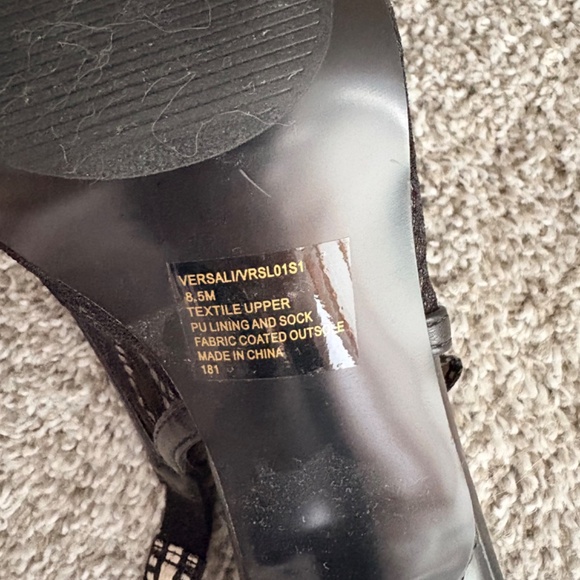 Bandolino Black Patent Heeled Loafers - Picture 3 of 4